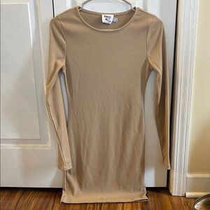 Princess Polly tan dress